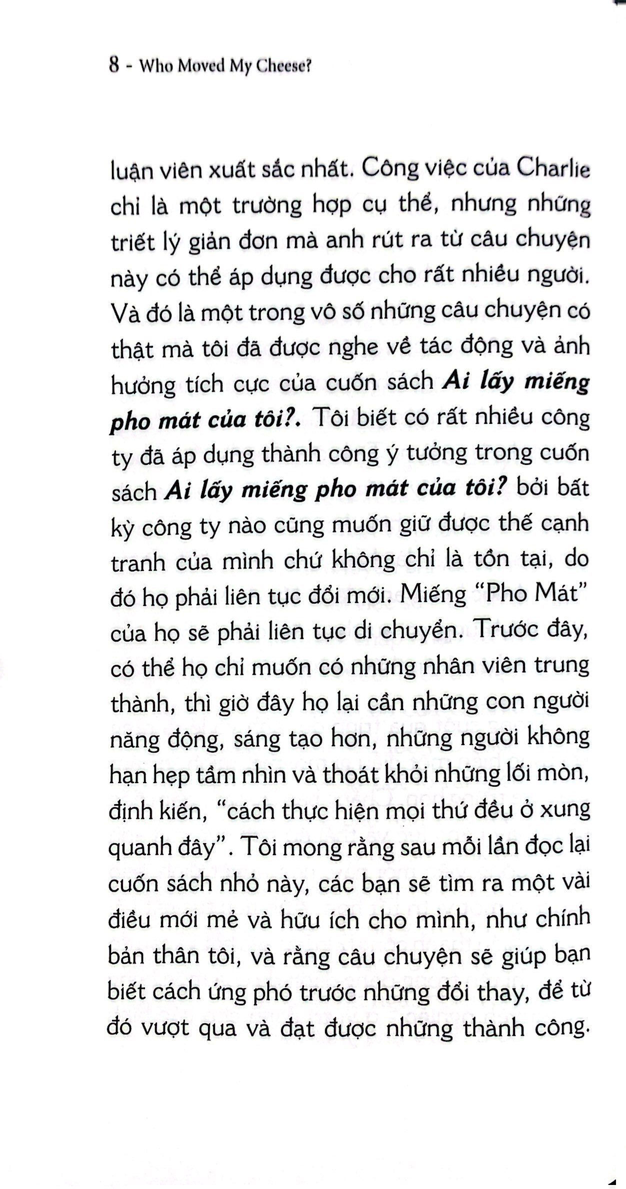 ai lấy miếng pho mát của tôi (tái bản 2021) - Ảnh 7