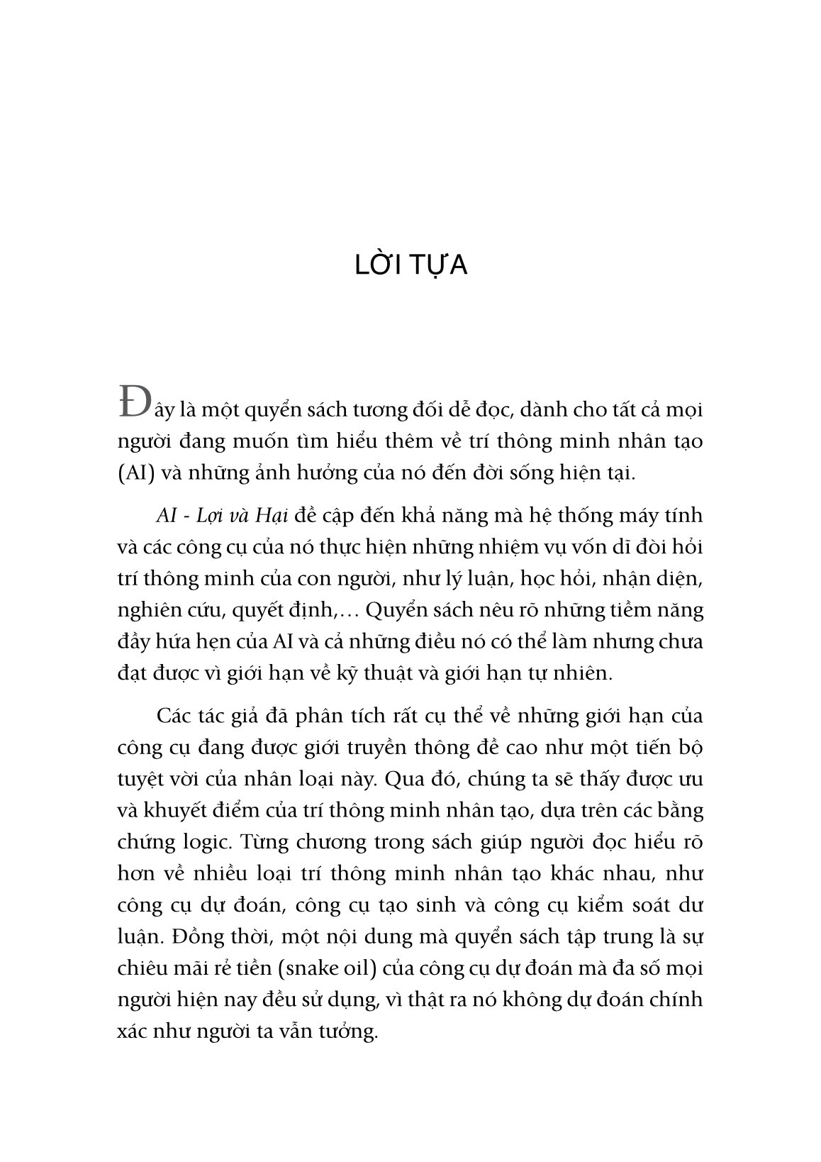 AI - Lợi và Hại - AI Snake Oil - Ảnh 12