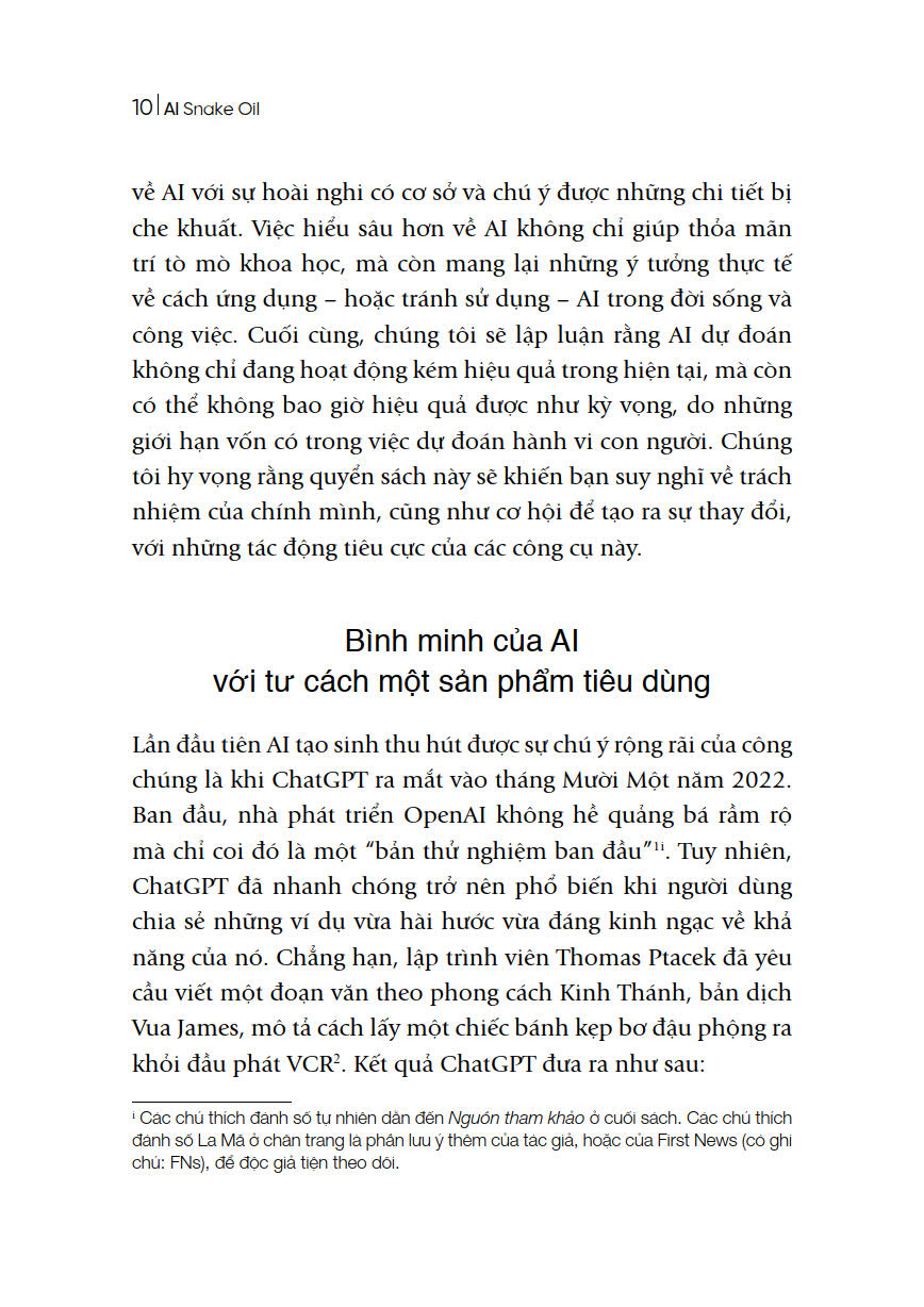 AI - Lợi và Hại - AI Snake Oil - Ảnh 21