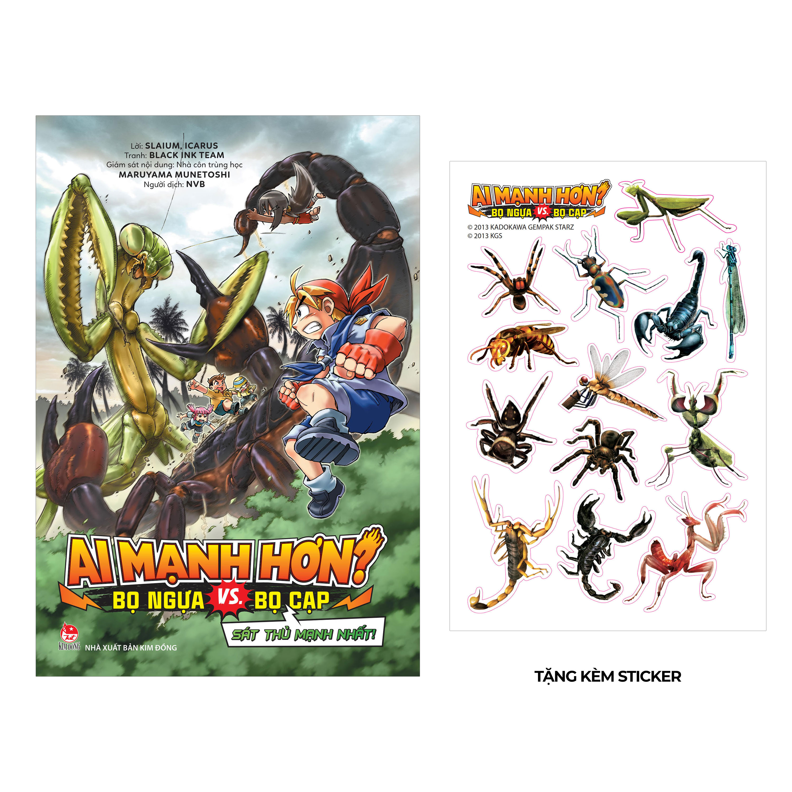 ai mạnh hơn? - bọ ngựa vs. bọ cạp - sát thủ mạnh nhất! - tặng kèm sticker - Ảnh 2