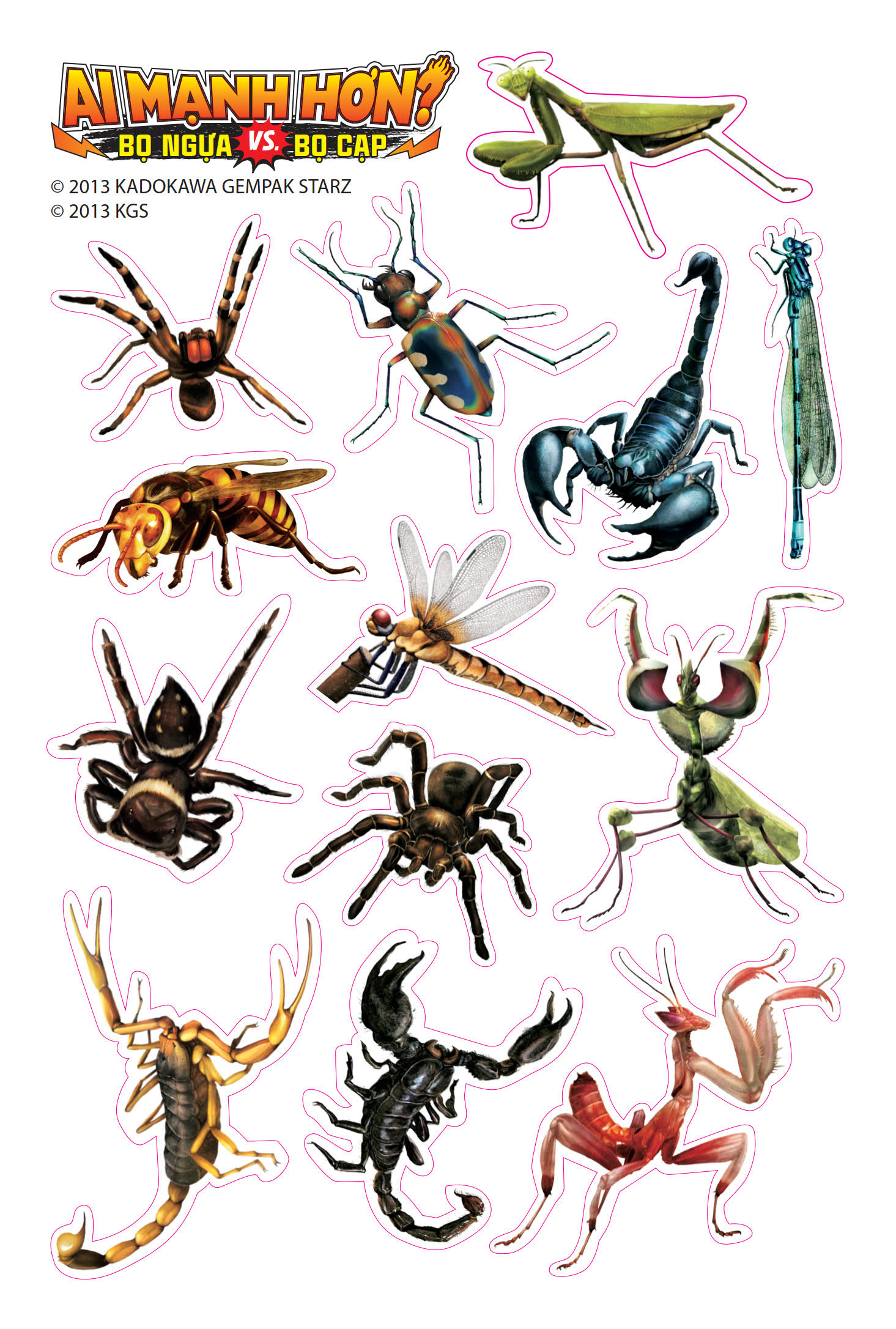 ai mạnh hơn? - bọ ngựa vs. bọ cạp - sát thủ mạnh nhất! - tặng kèm sticker - Ảnh 4