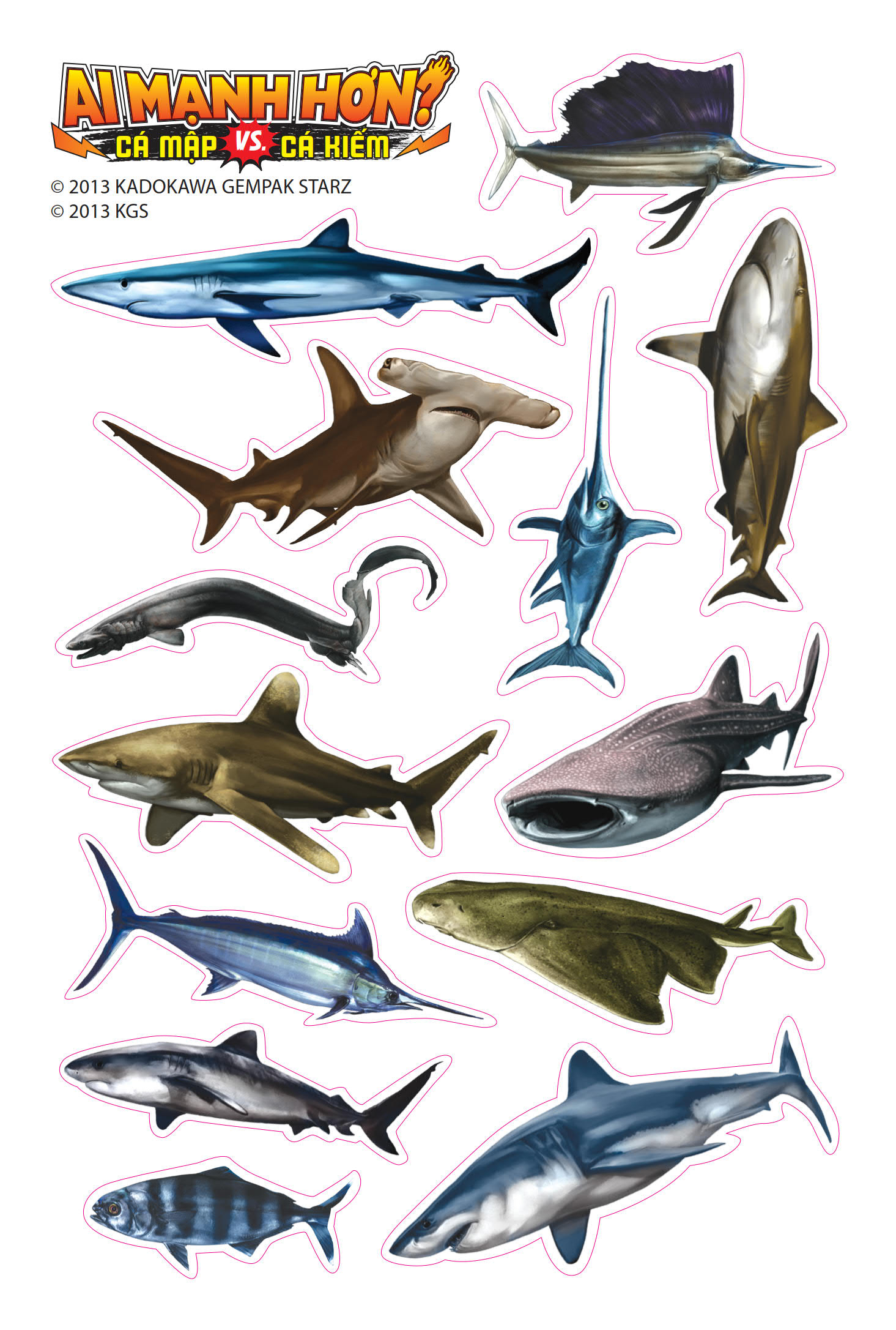 ai mạnh hơn? - cá mập vs. cá kiếm - trận quyết chiến đỉnh cao nơi đại dương - tặng kèm sticker - Ảnh 4