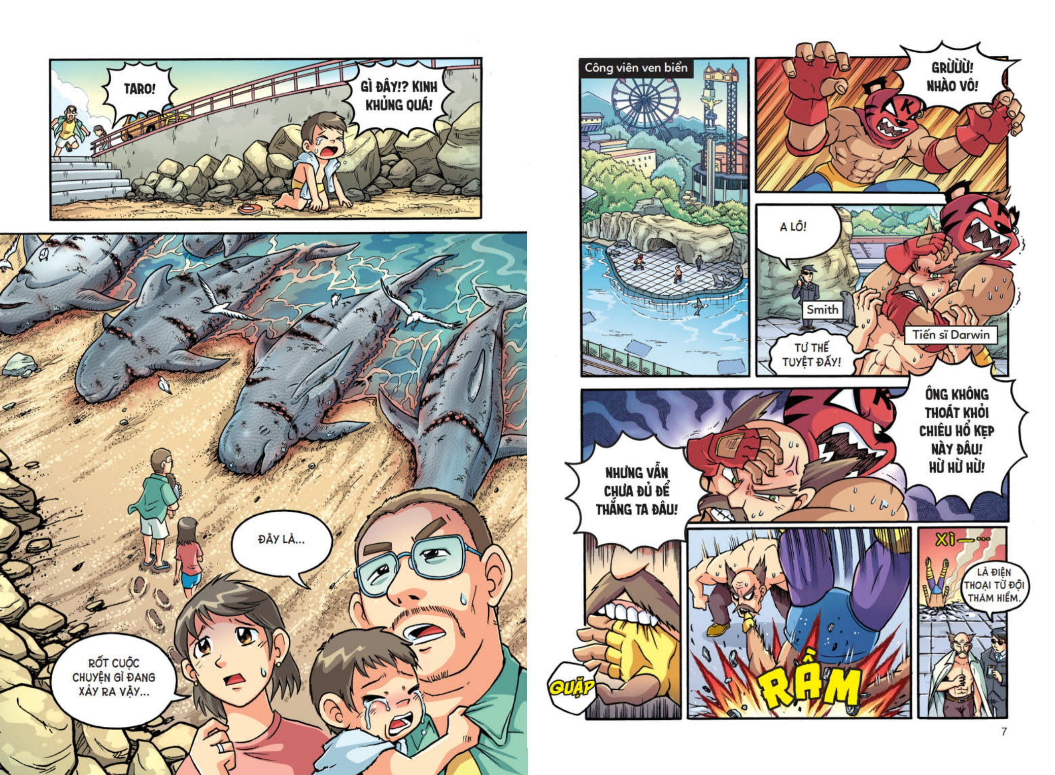 ai mạnh hơn? - cá voi vs. mực khổng lồ - trận chiến của quái vật biển sâu - tặng kèm sticker - Ảnh 6