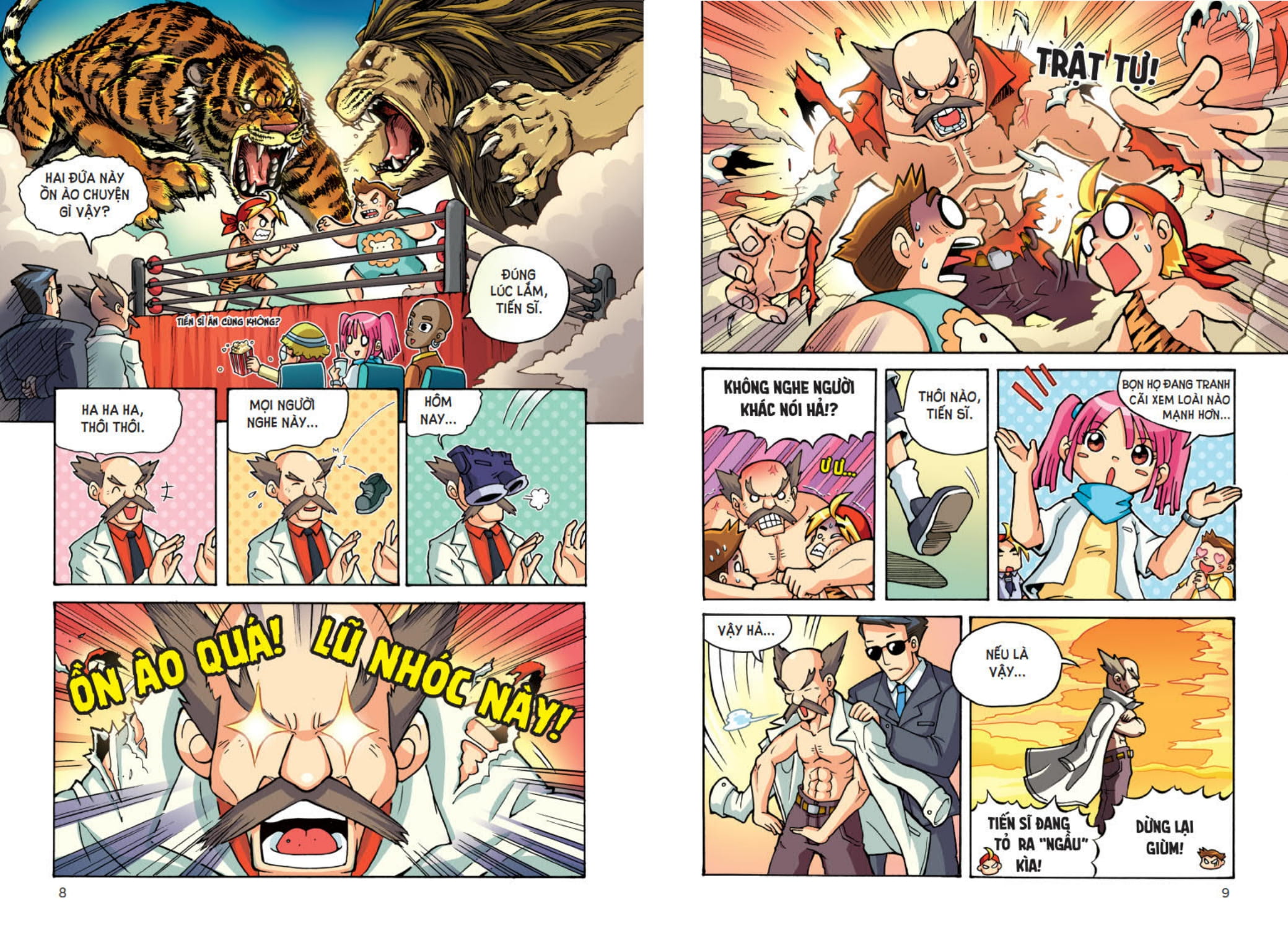 ai mạnh hơn? - sư tử vs. hổ - trận chiến của chúa sơn lâm - tặng kèm sticker - Ảnh 7