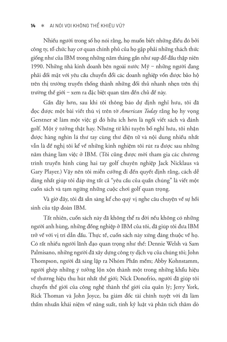 ai nói voi không thể khiêu vũ - phương pháp quản trị và điều hành những công ty khổng lồ nhưng rất linh hoạt - Ảnh 12
