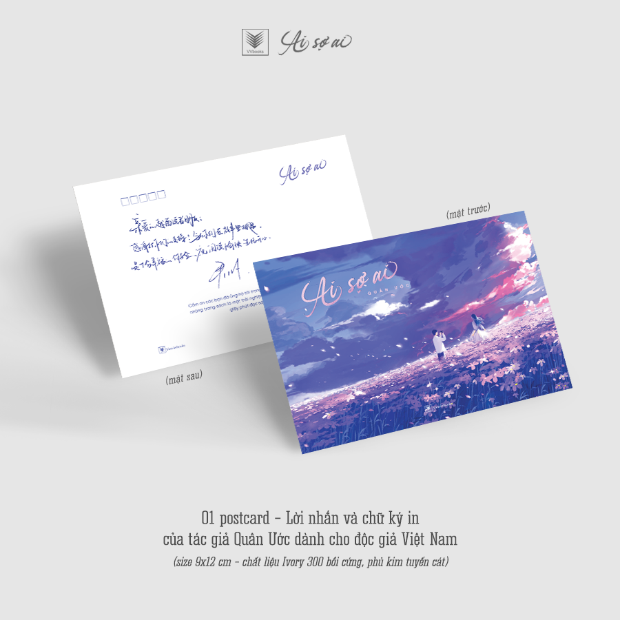 ai sợ ai - bản đặc biệt - tặng kèm 1 bookmark trong 1 mặt + 1 tấm bưu thiếp có lời nhắn và chữ ký của tác giả + 1 thẻ tin nhắn nhân vật + 2 huy hiệu tròn hình nhân vật - Ảnh 5