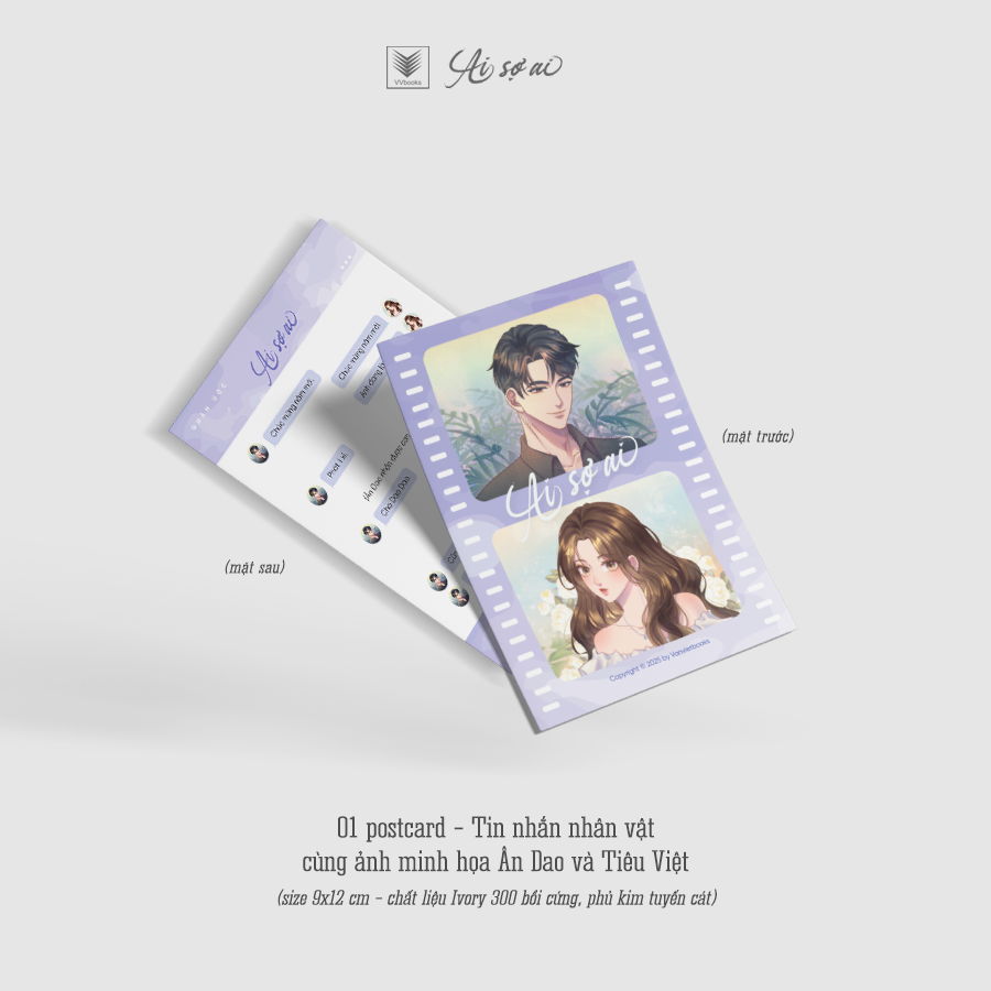 ai sợ ai - bản đặc biệt - tặng kèm 1 bookmark trong 1 mặt + 1 tấm bưu thiếp có lời nhắn và chữ ký của tác giả + 1 thẻ tin nhắn nhân vật + 2 huy hiệu tròn hình nhân vật - Ảnh 6