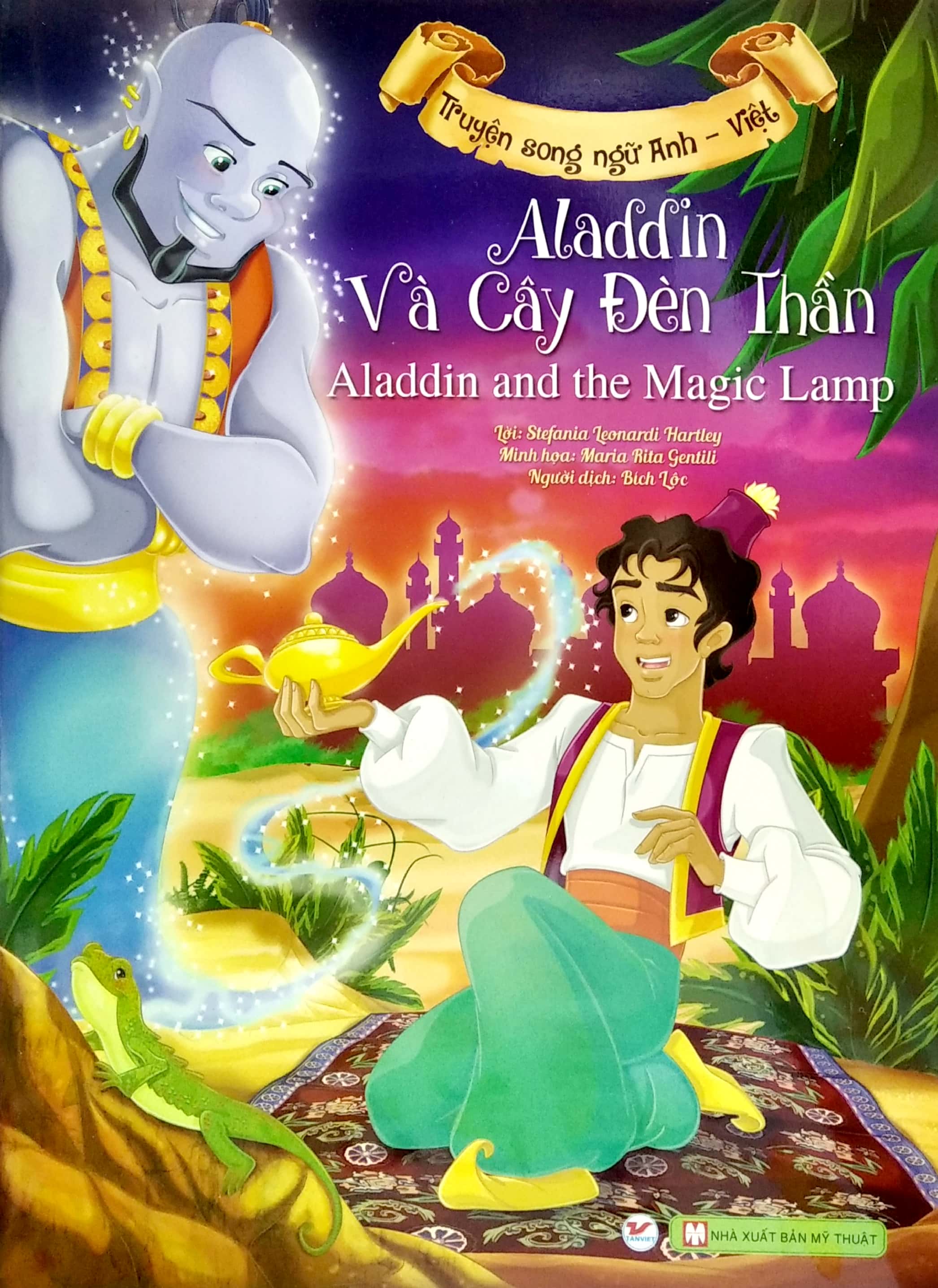 aladdin và cây đèn thần (song ngữ anh - việt) - Ảnh 2