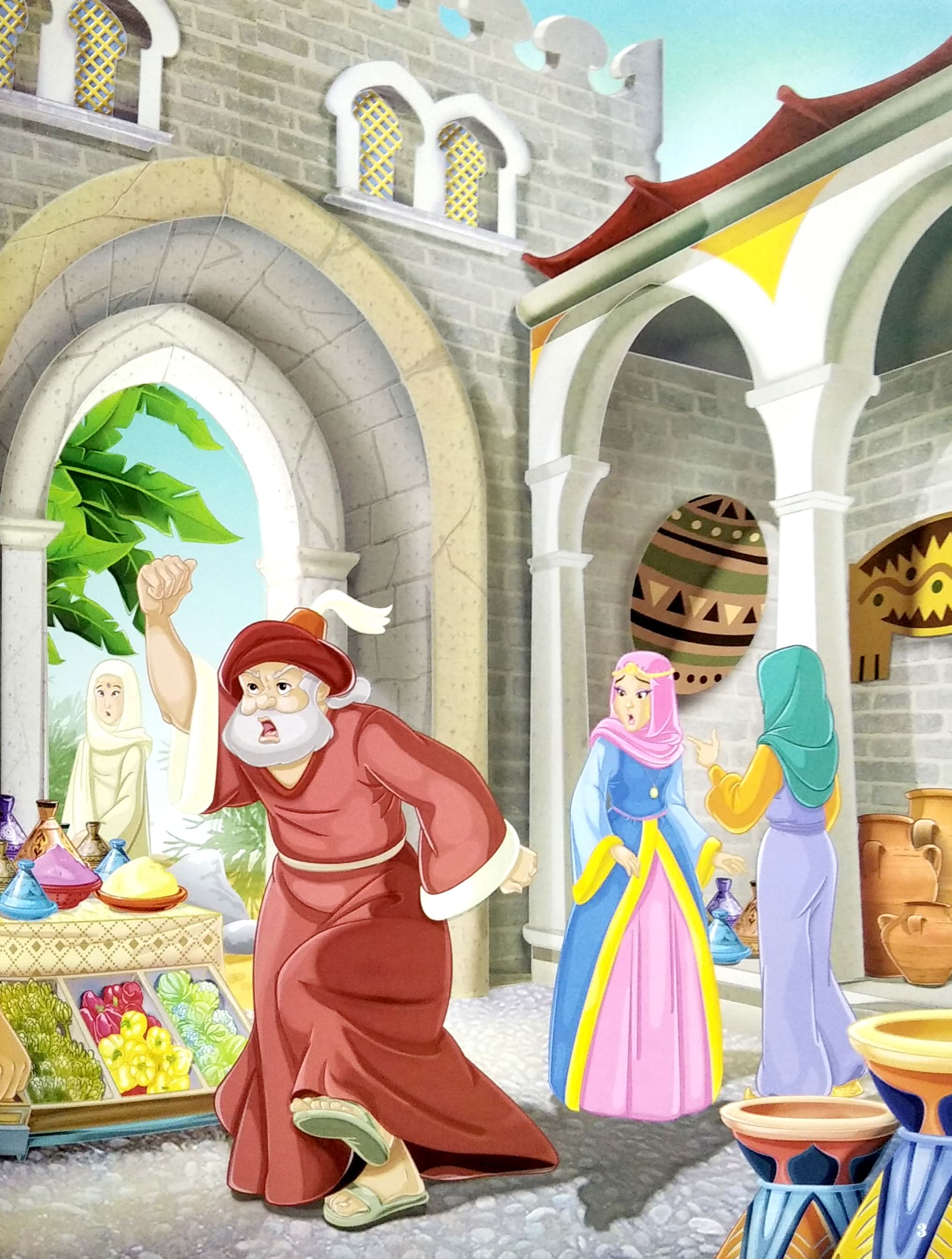 aladdin và cây đèn thần (song ngữ anh - việt) - Ảnh 4