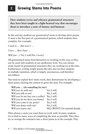 alan maley's 50 creative activities pocket editions: cambridge handbooks for language teachers - Ảnh 10