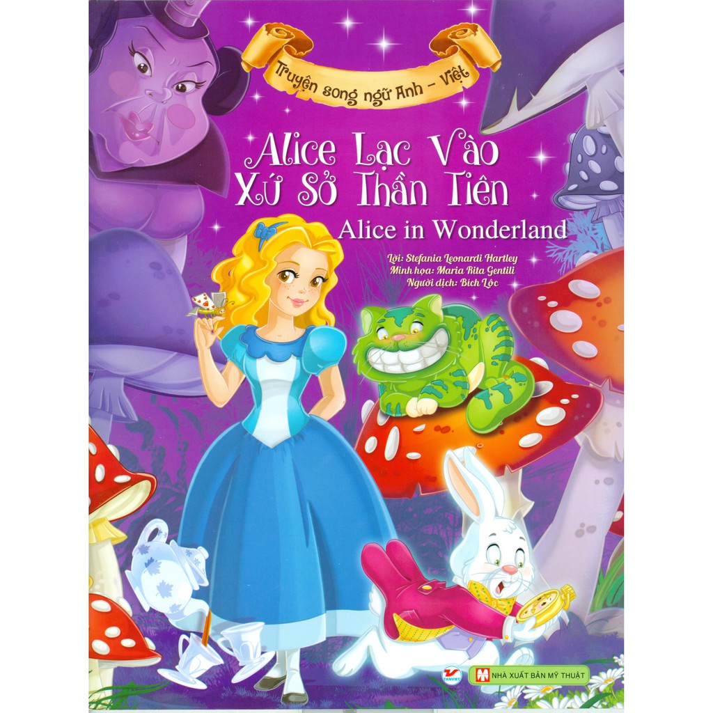 Alice Lạc Vào Xứ Sở Thần Tiên (Song Ngữ Anh - Việt) - Ảnh 2