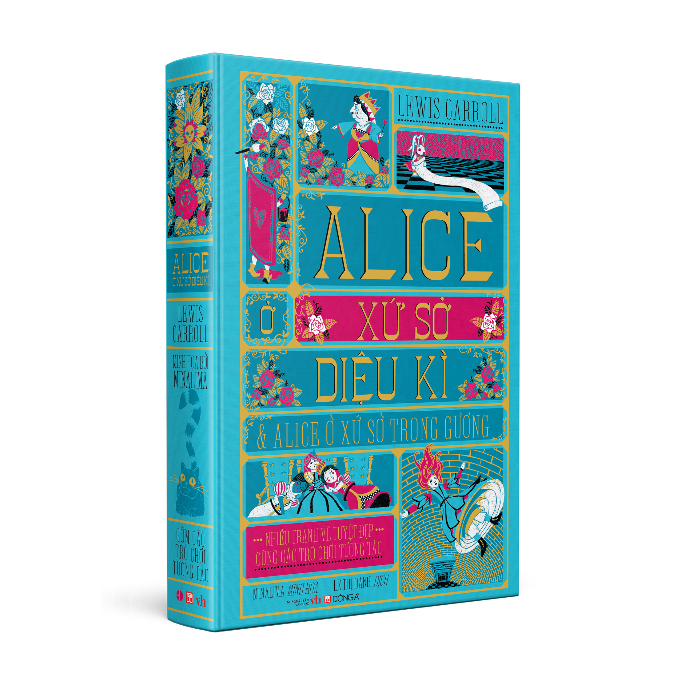 alice ở xứ sở diệu kì và alice ở xứ sở trong gương (bìa cứng) - Ảnh 3