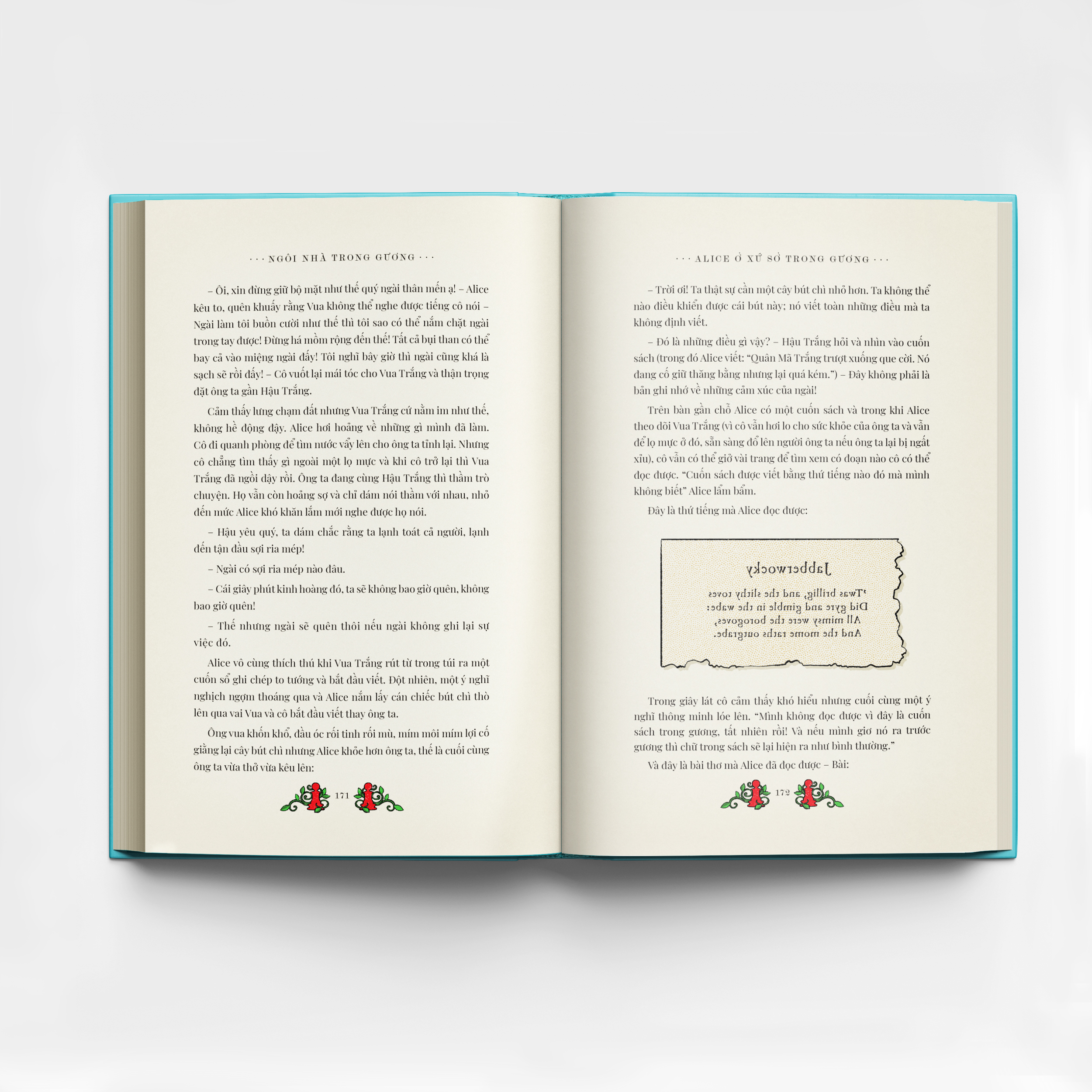 alice ở xứ sở diệu kì và alice ở xứ sở trong gương (bìa cứng) - Ảnh 9