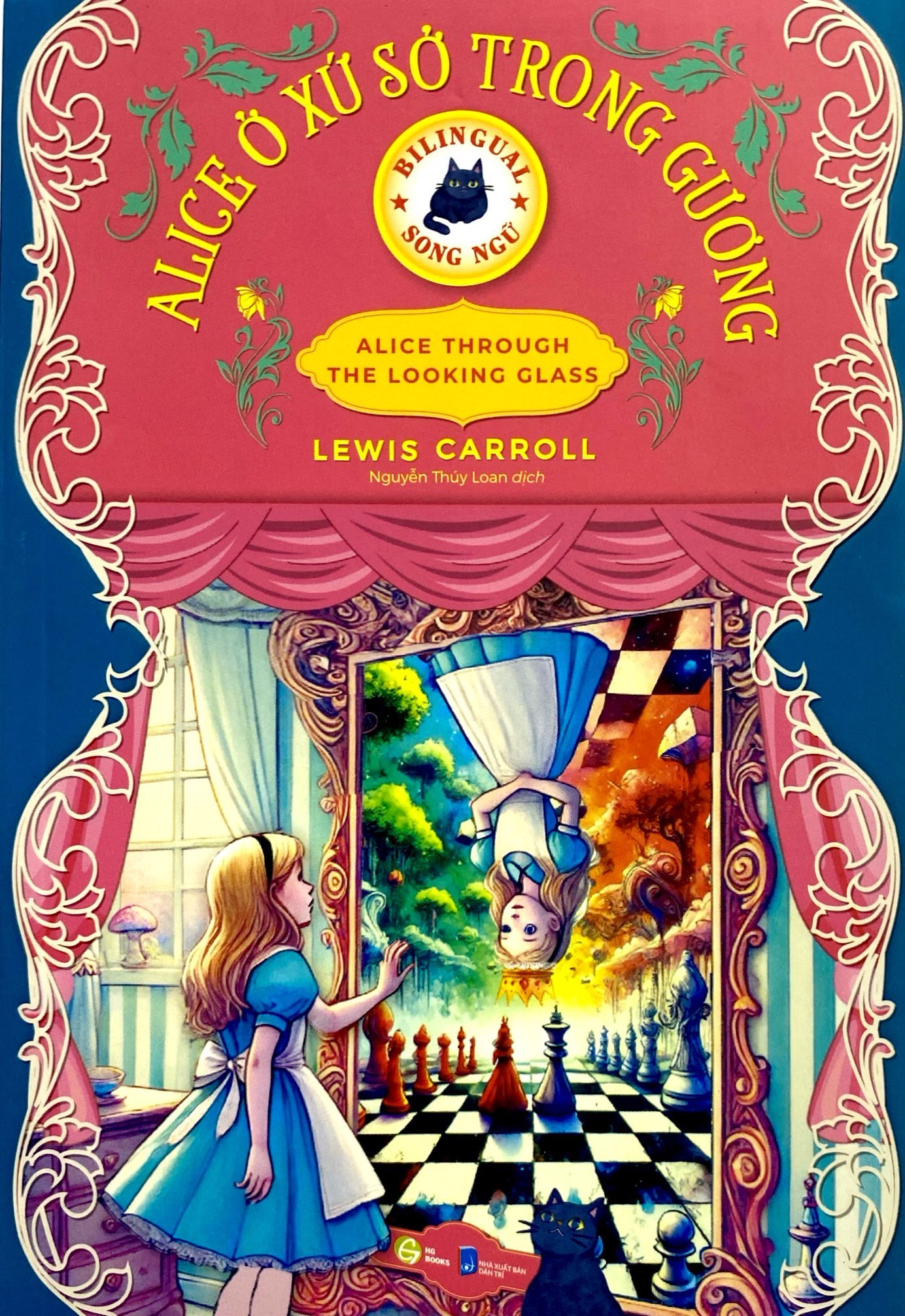 alice ở xứ sở trong gương - song ngữ - Ảnh 2