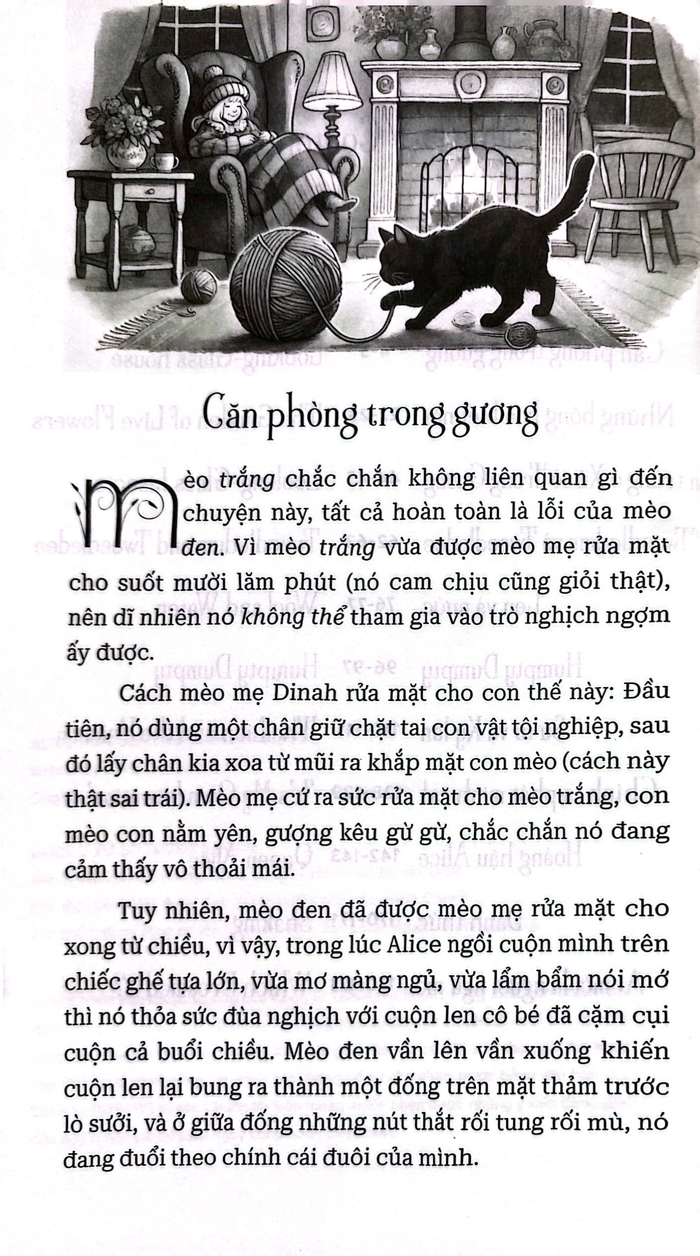 alice ở xứ sở trong gương - song ngữ - Ảnh 3