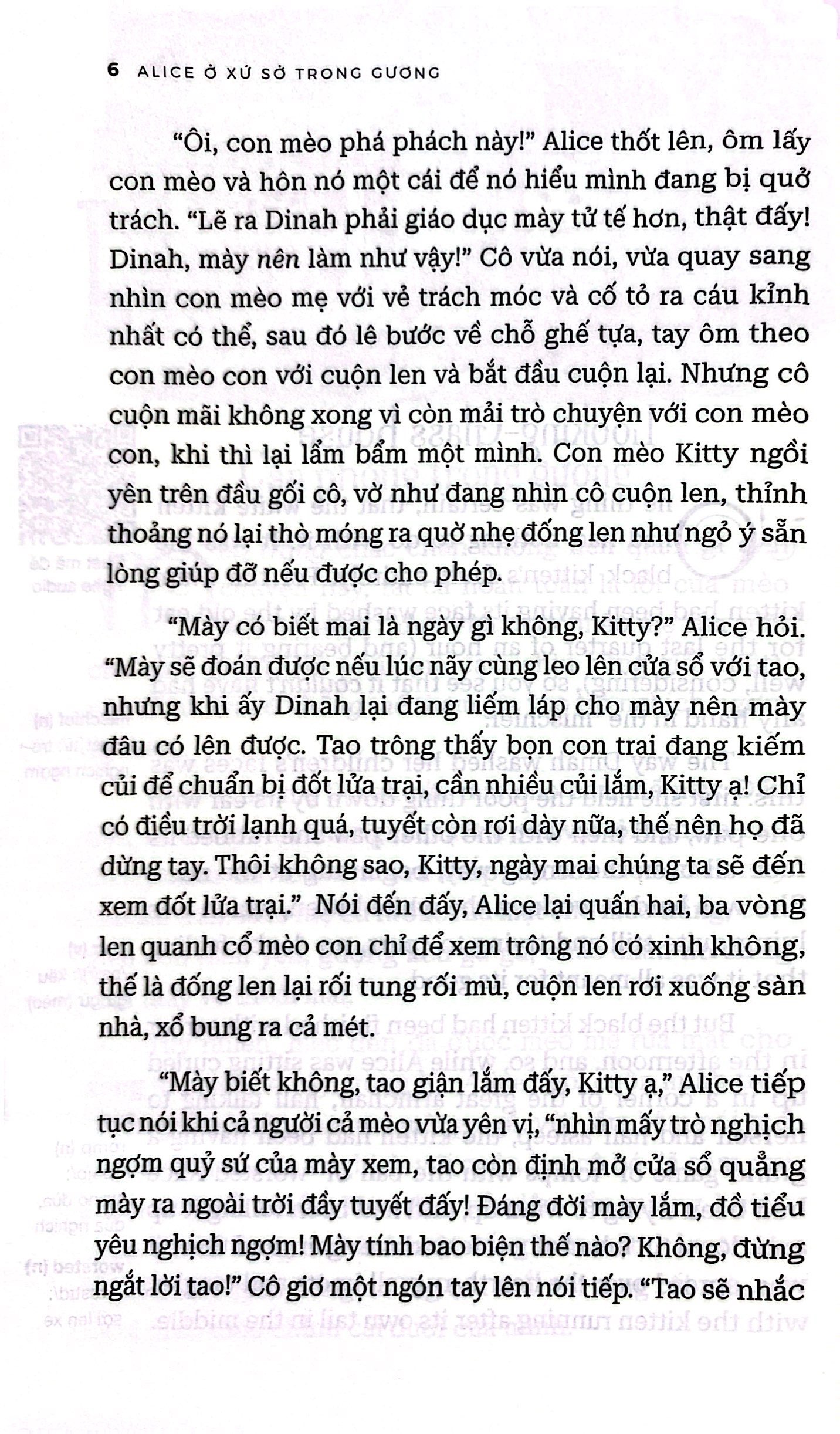 alice ở xứ sở trong gương - song ngữ - Ảnh 5