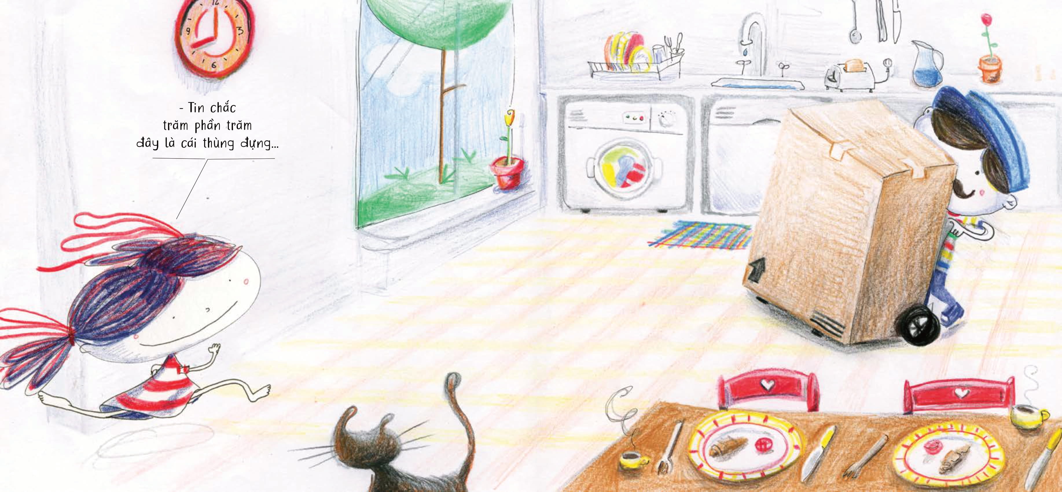 alina hiếu kì - thêm một cái thùng, biết dùng làm gì? - Ảnh 5