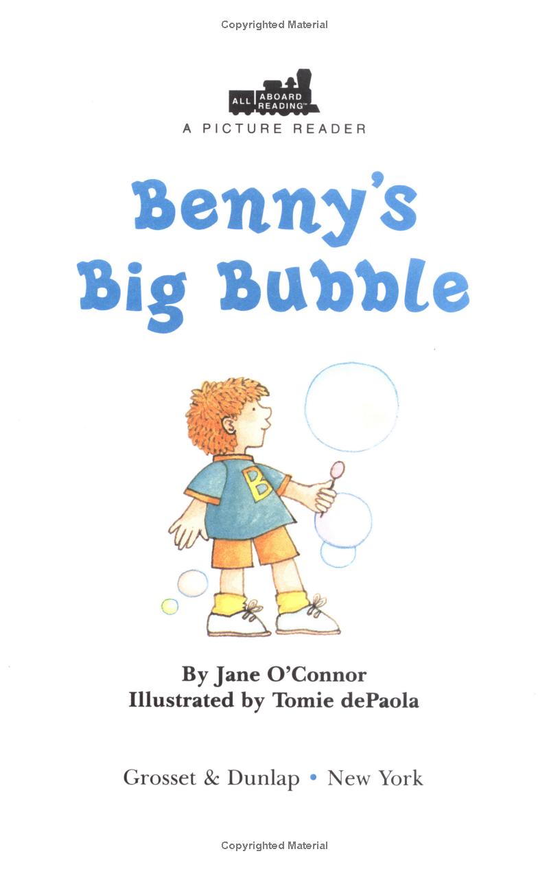 All Aboard Reading: Benny's Big Bubble - Ảnh 4