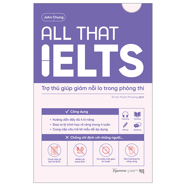 all that ielts - trợ thủ giúp giảm nỗi lo trong phòng thi