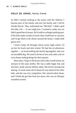 always smile: carley allison's secrets for laughing, loving and living - Ảnh 13