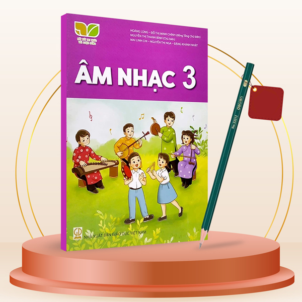 Âm Nhạc 3  (Kết Nối) (Chuẩn) - Kèm Bút Chì 2B Deli 33312-2B