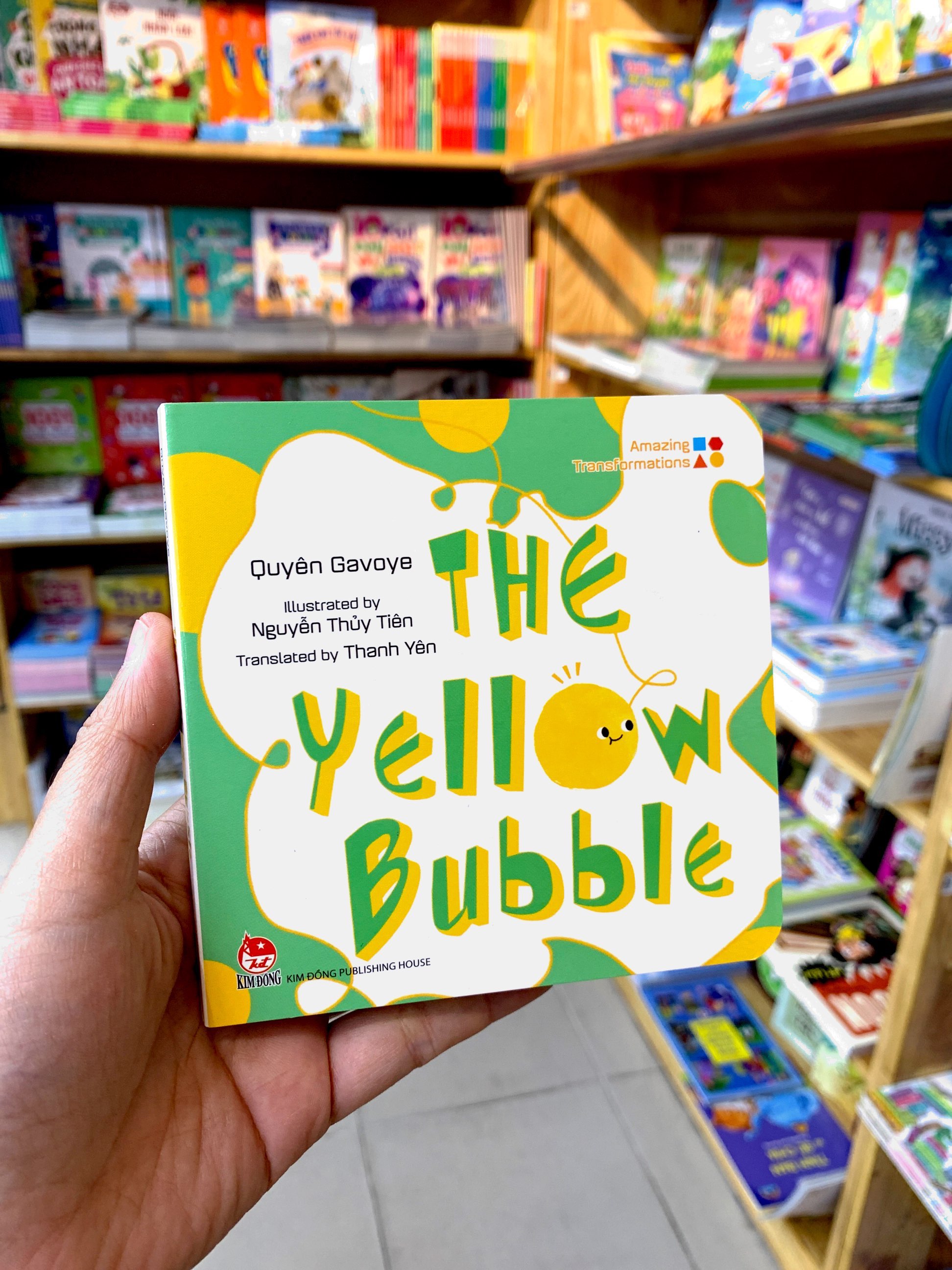amazing transformations - the yellow bubble - bìa cứng - Ảnh 9