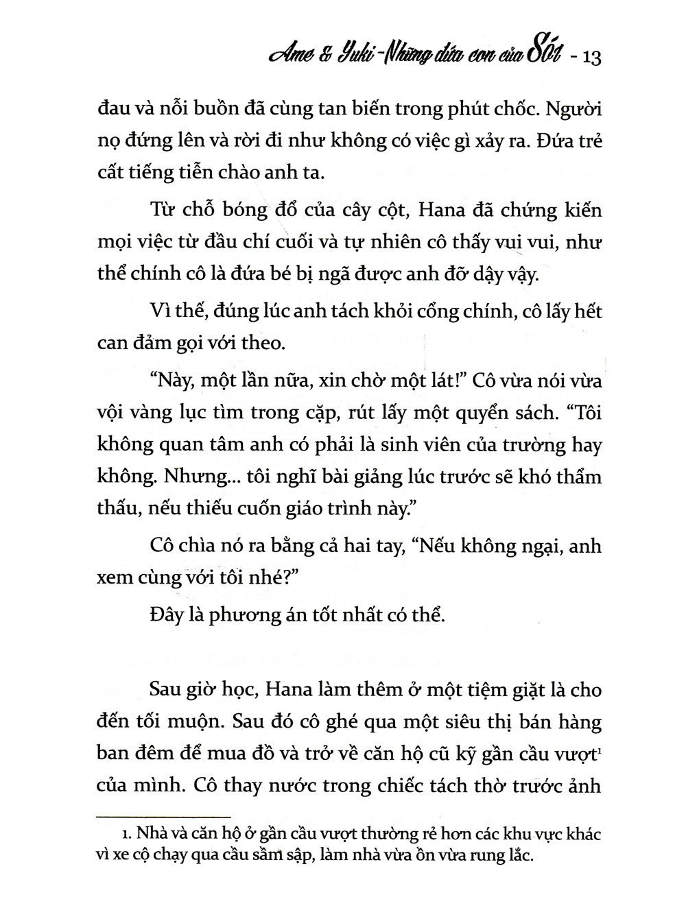 ame và yuki - những đứa con của sói (tái bản) - Ảnh 10