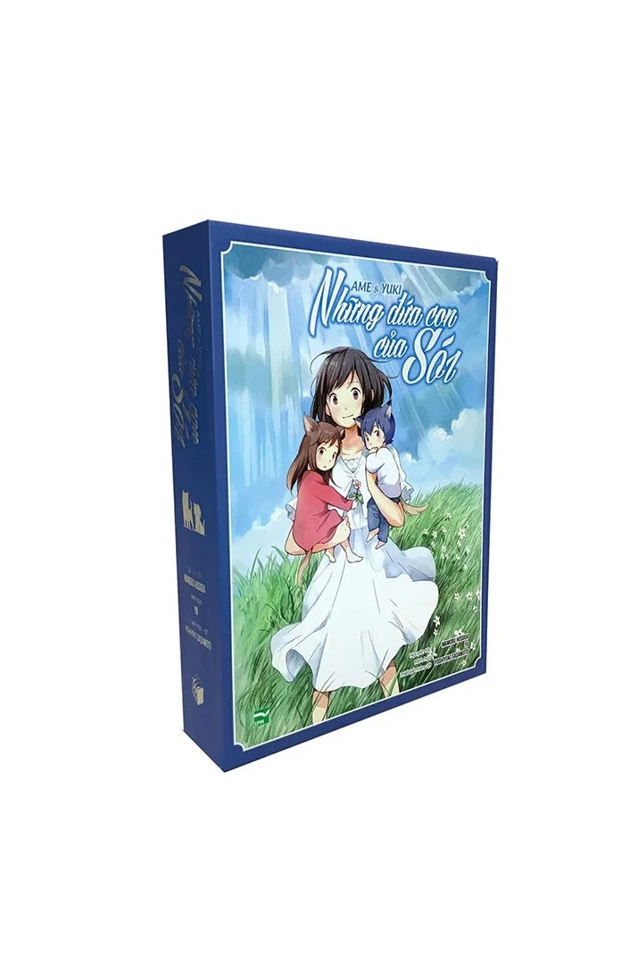 ame & yuki - những đứa con của sói (boxset 3 tập) - tái bản - Ảnh 2