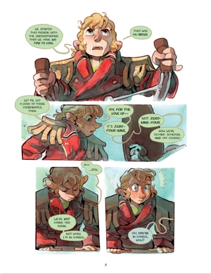 amelia erroway: castaway commander: a graphic novel - Ảnh 8