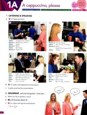 american english file: starter: students book with online practice - 3rd edition - Ảnh 5