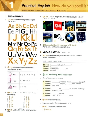 american english file: starter: students book with online practice - 3rd edition - Ảnh 9