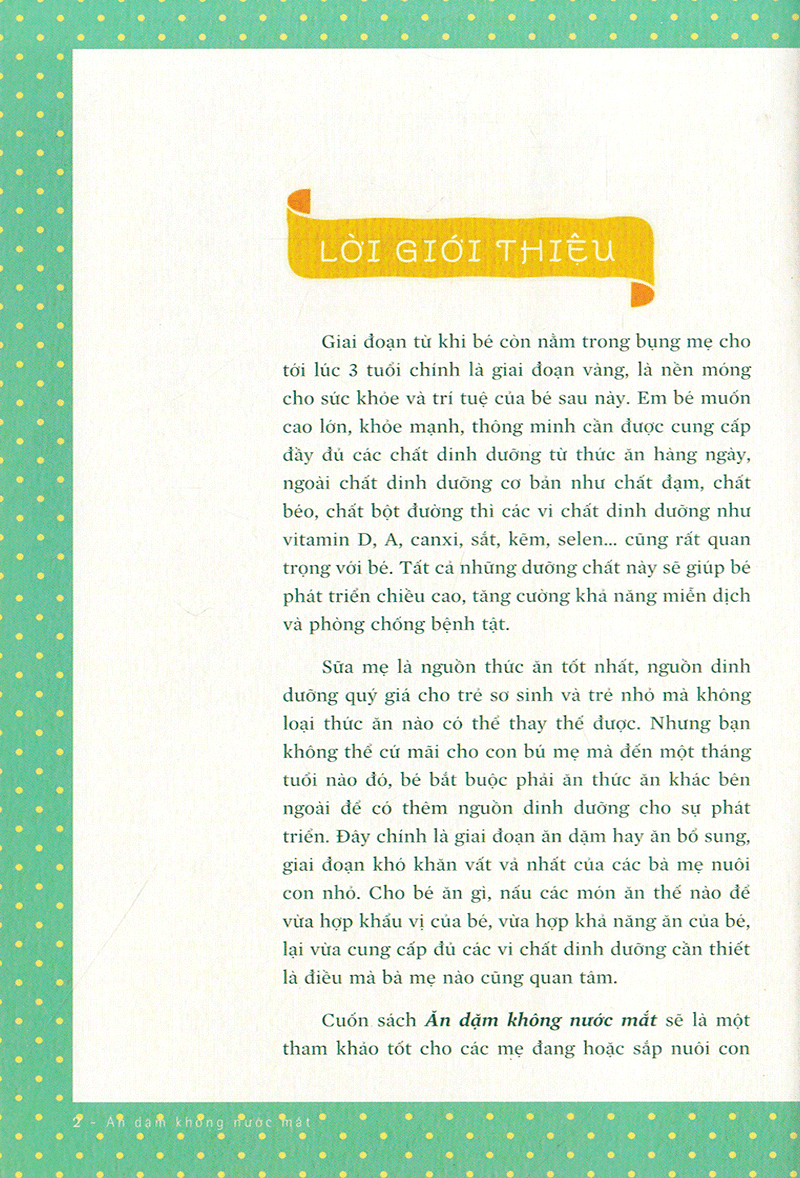 ăn dặm không nước mắt - ăn dặm kiểu nhật và những món ngon lành cho bé (tái bản 2023) - Ảnh 3
