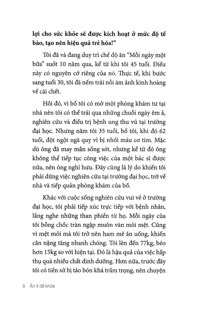 ăn ít để khỏe - 1 bữa là đủ sao phải cần 3 (tái bản 2024) - Ảnh 7