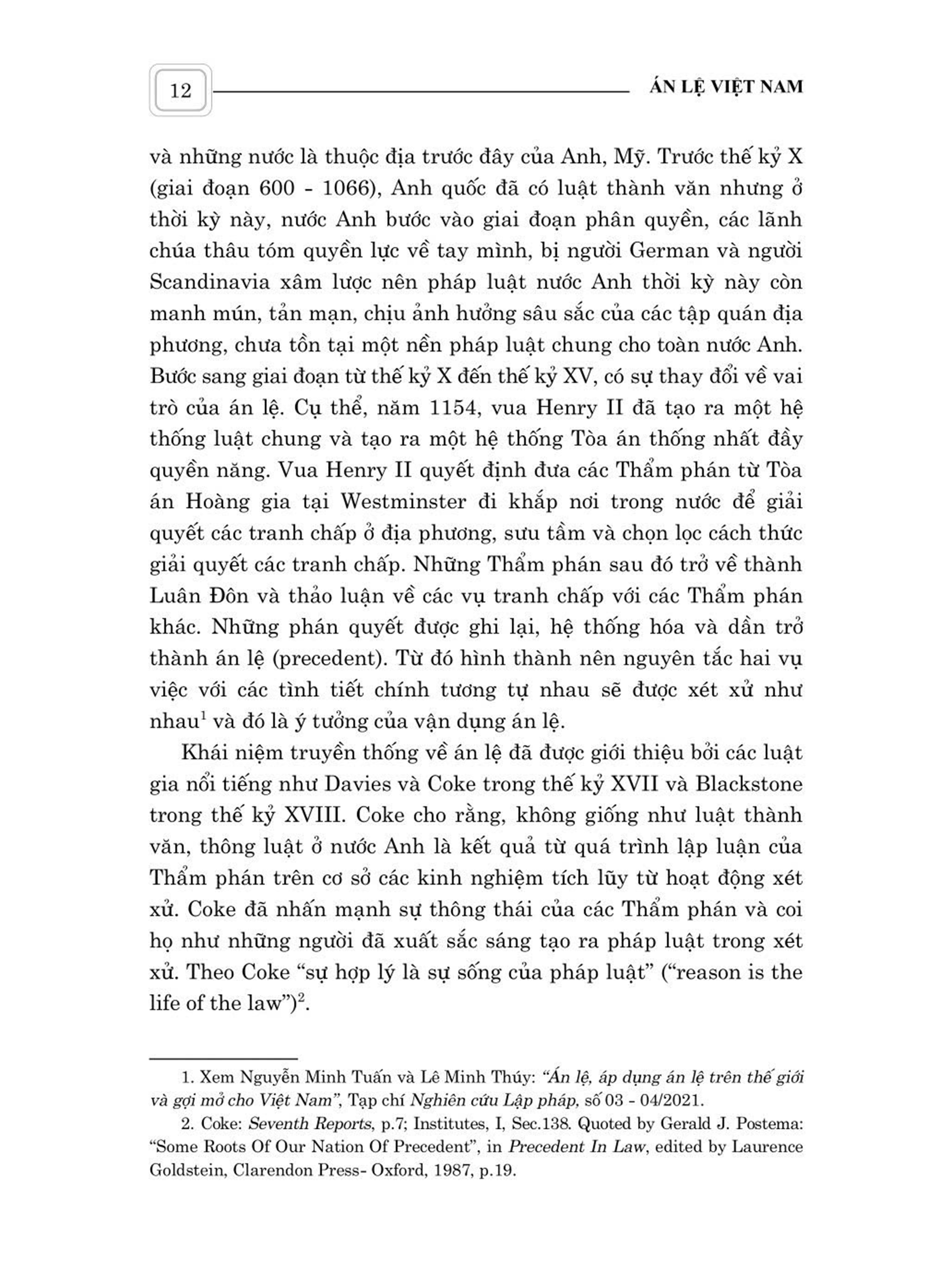 án lệ việt nam (sách chuyên khảo) - Ảnh 4
