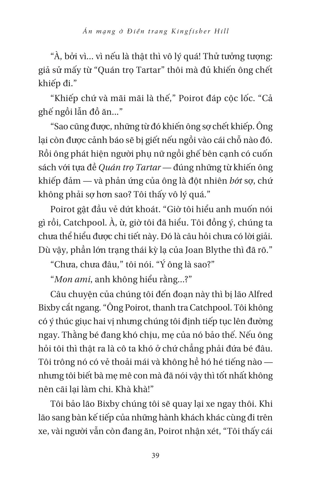 Án Mạng Ở Điền Trang Kingfisher Hill - The Killings At Kingfisher Hill - Ảnh 11