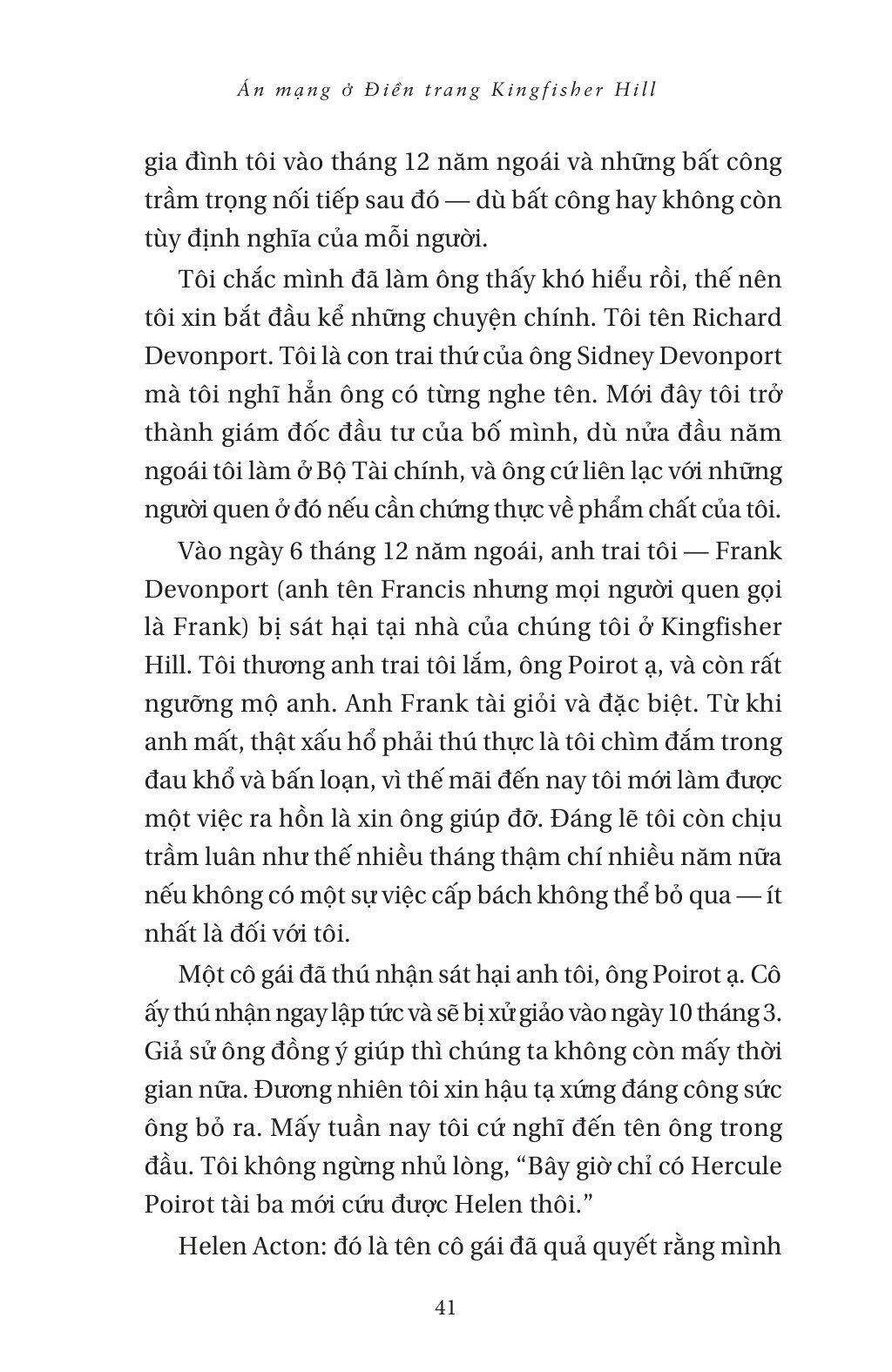 Án Mạng Ở Điền Trang Kingfisher Hill - The Killings At Kingfisher Hill - Ảnh 13