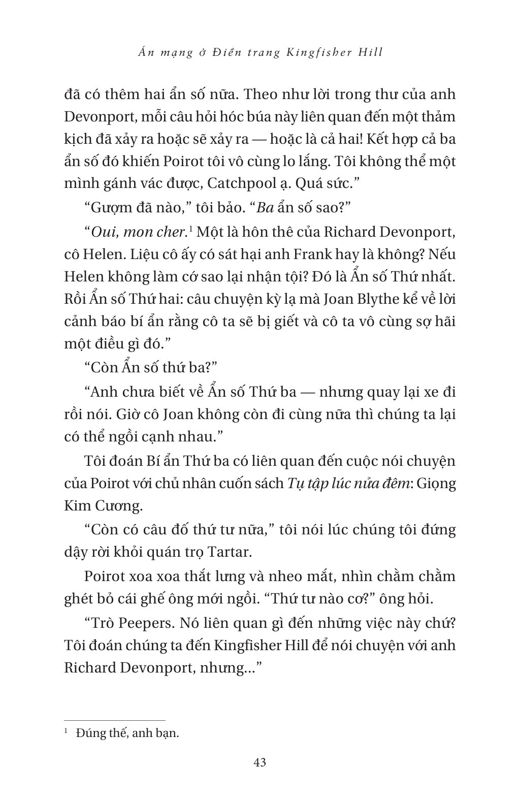 Án Mạng Ở Điền Trang Kingfisher Hill - The Killings At Kingfisher Hill - Ảnh 15