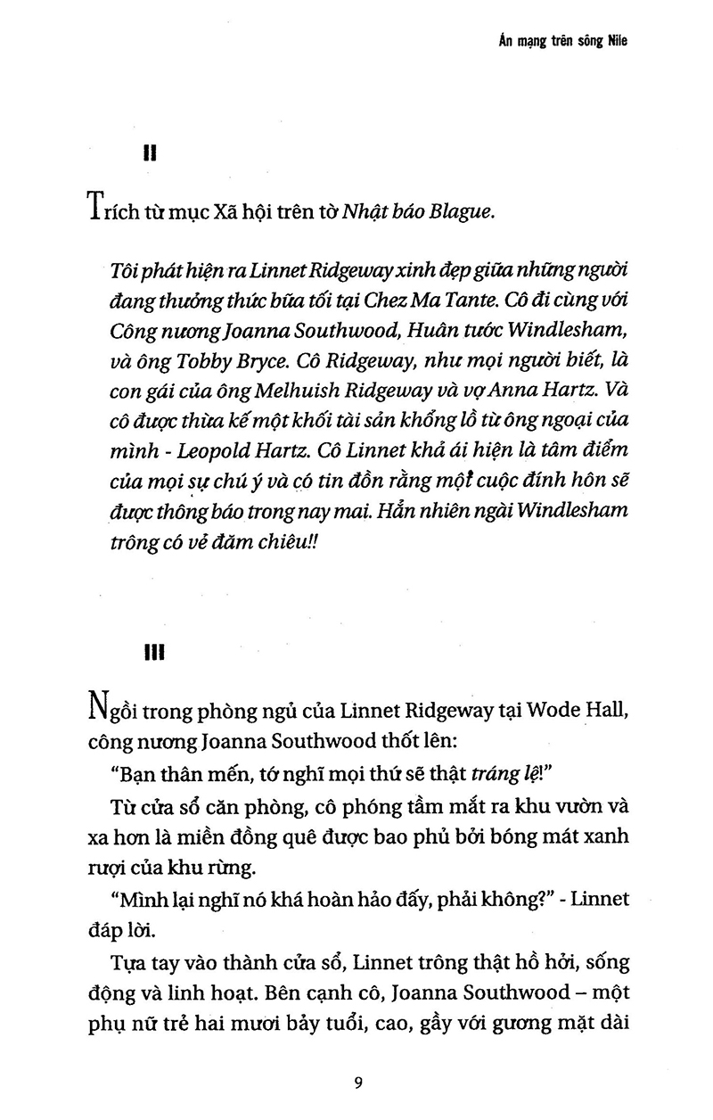 án mạng trên sông nile (tái bản 2021) - Ảnh 5