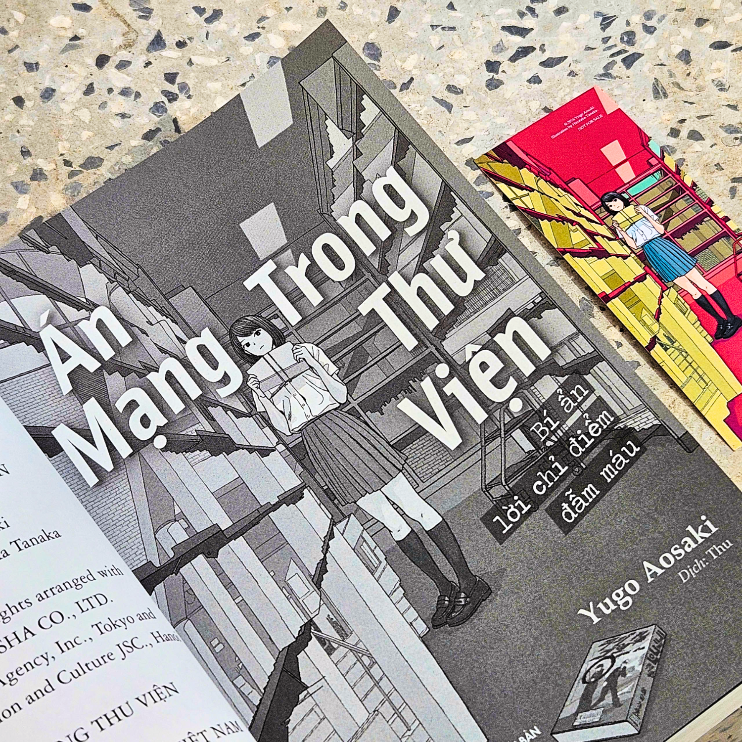 An Mang Trong Thu Vien - Bi An Loi Chi Diem Dam Mau - Tang Kem Obi + Bookmark - Ảnh 7