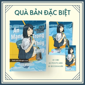 án mạng trong thủy cung - bản đặc biệt - bí ẩn cây lau nhà màu vàng - tặng kèm obi + bookmark + postcard - Ảnh 2
