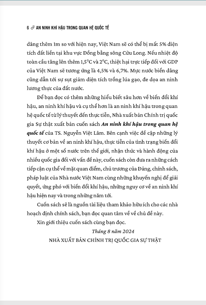 an ninh khí hậu trong quan hệ quốc tế - Ảnh 4