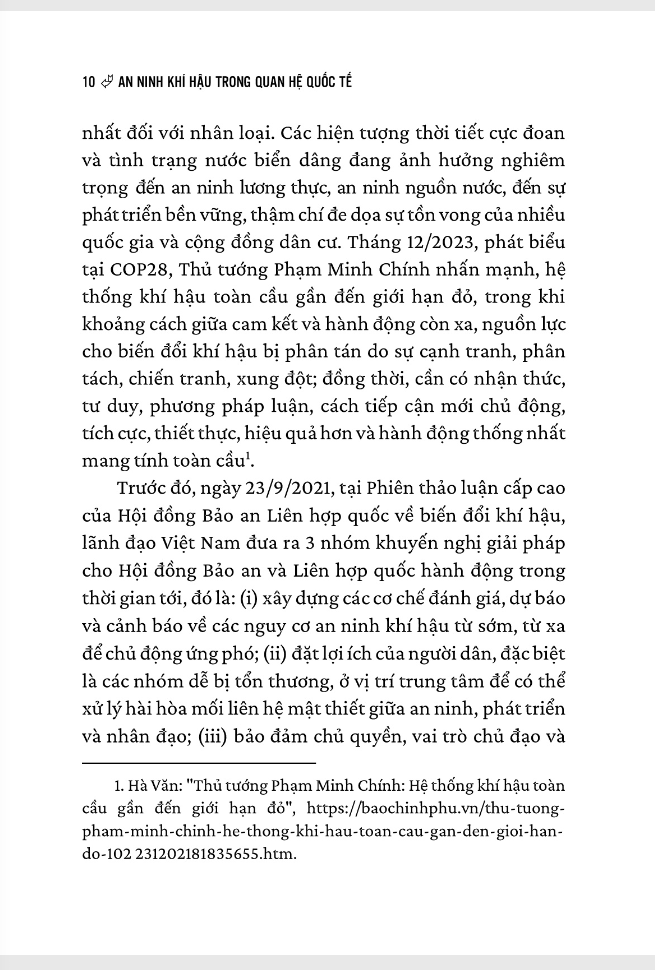 an ninh khí hậu trong quan hệ quốc tế - Ảnh 8