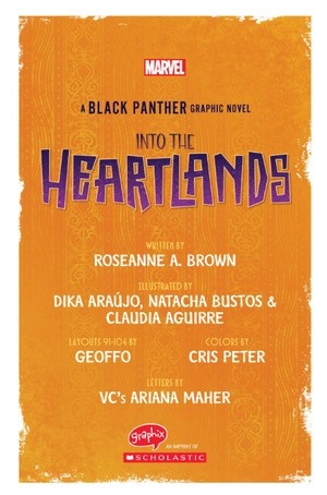 an original black panther graphic novel: shuri and t'challa: into the heartlands - Ảnh 3