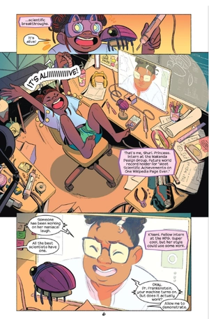 an original black panther graphic novel: shuri and t'challa: into the heartlands - Ảnh 8