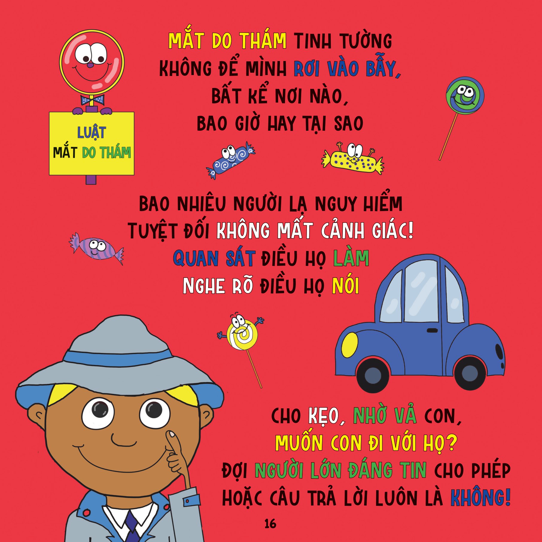 an toàn cho con - luật mắt do thám - giúp con ý thức về người lạ nguy hiểm - Ảnh 3