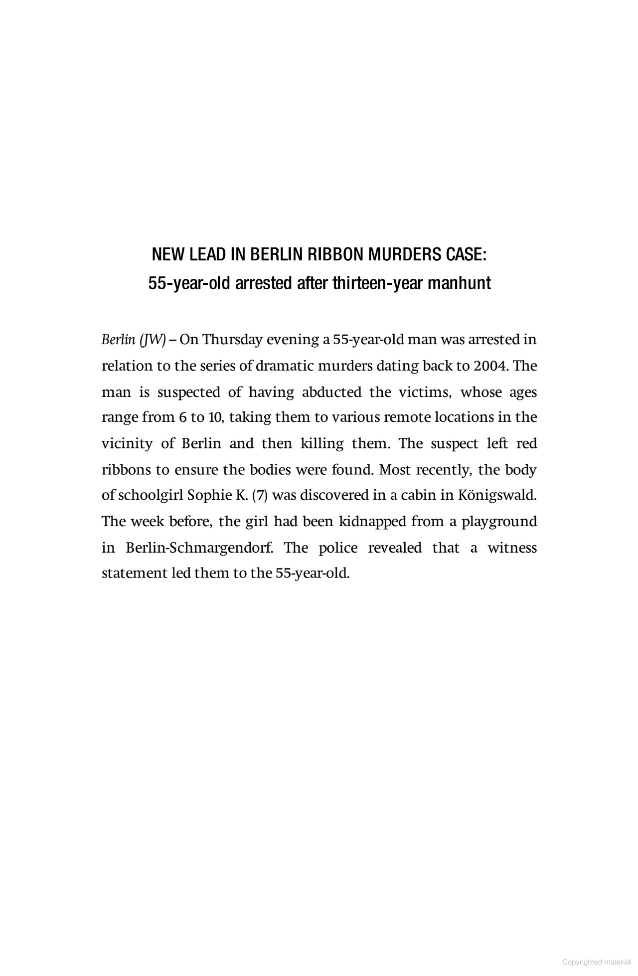 Anatomy Of A Killer - Ảnh 6