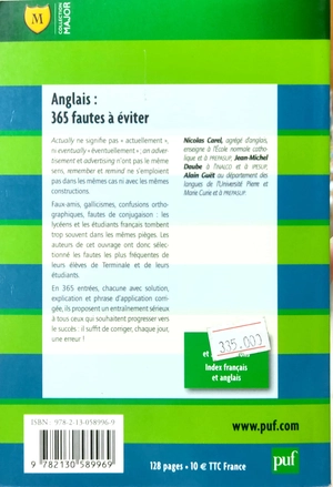 anglais : 365 fautes a eviter - Ảnh 7