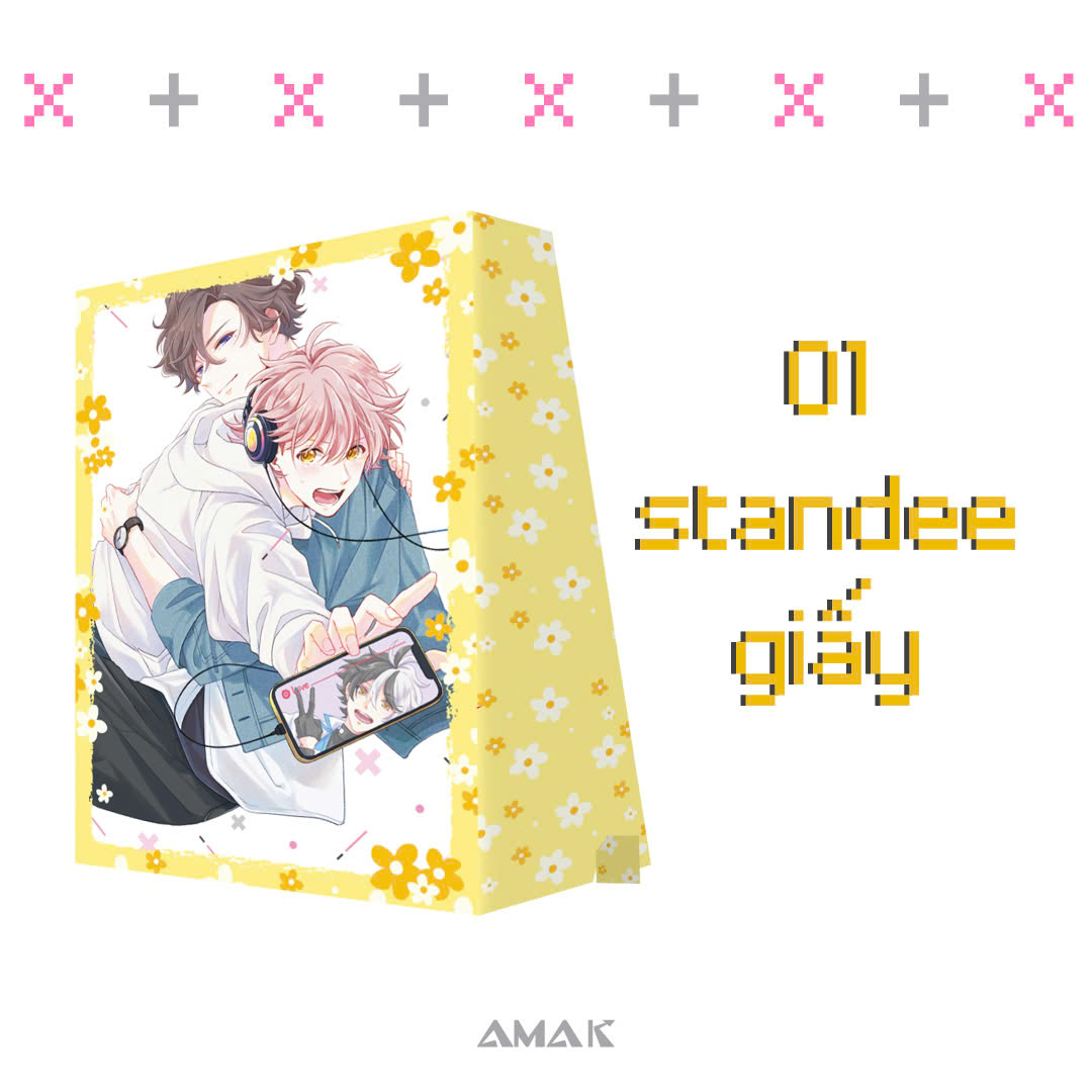 anh chàng streamer muốn chạy trốn khỏi cậu hàng xóm - tặng kèm bìa áo rời cán mờ + standee giấy bồi cứng - Ảnh 5