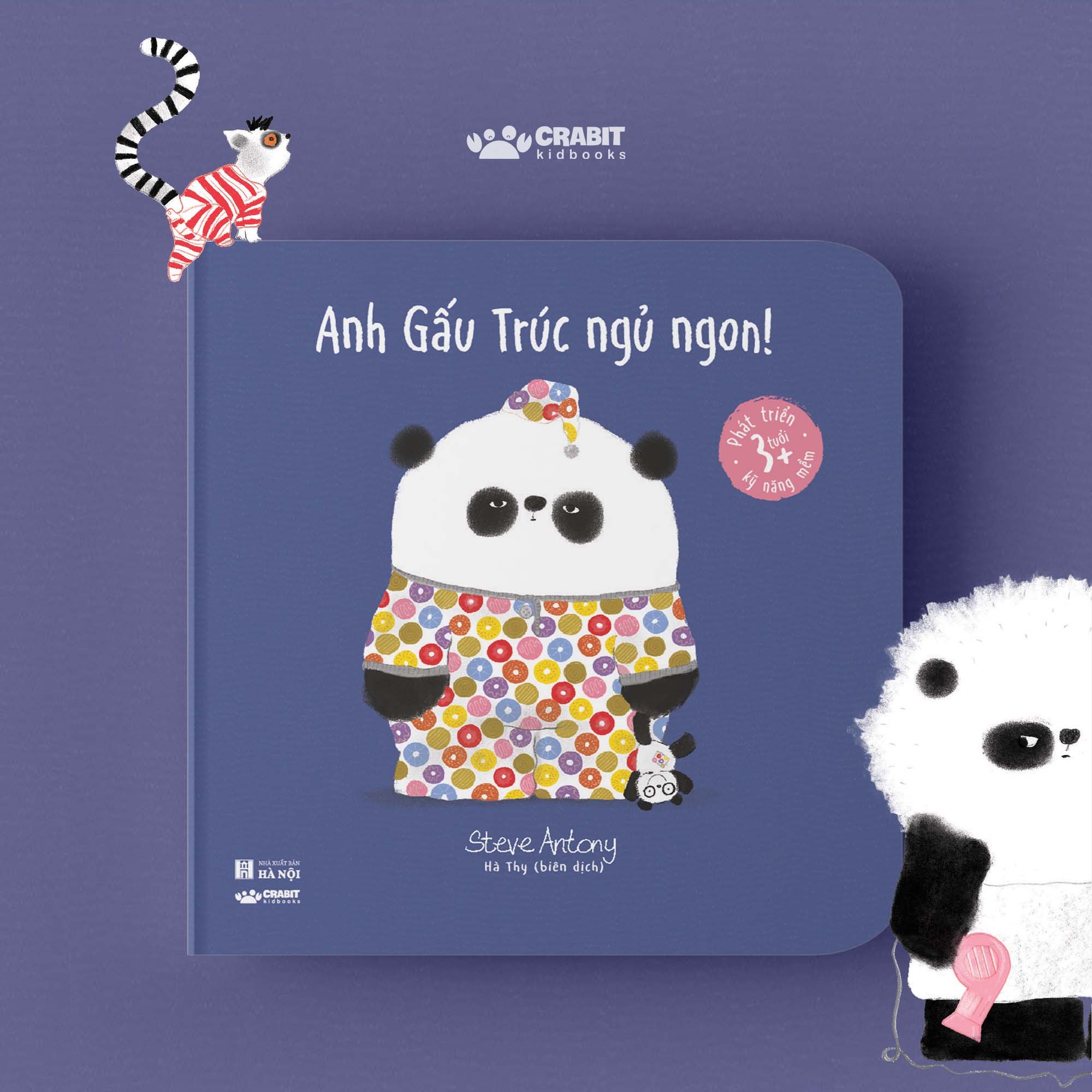 anh gấu trúc ngủ ngon! - bìa cứng - Ảnh 2