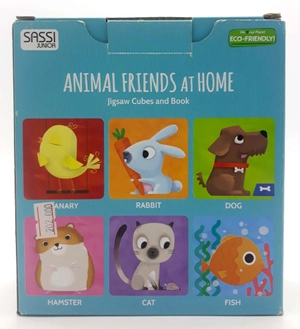 animal friends at home (jigsaw cubes & book) - Ảnh 12
